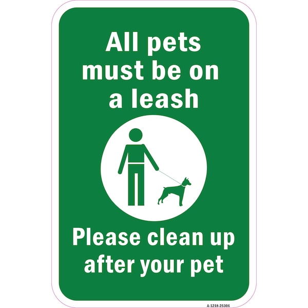 Signmission Safety Sign, 12 in Height, Aluminum, 18 in Length, 25306 A-1218-25306 - main